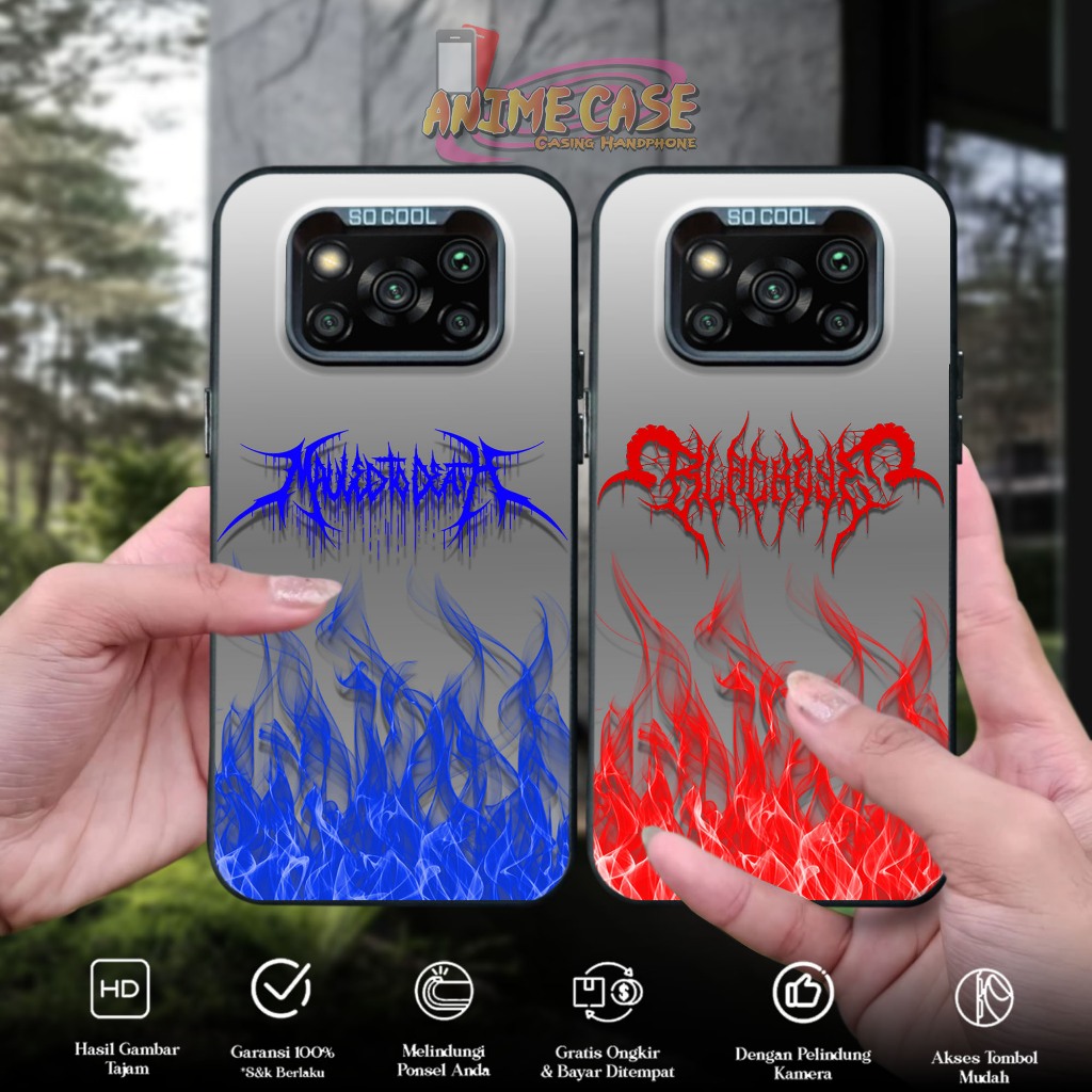 Premium Matte POCO X3 X3 NFC X3 PRO Motif API Hard Casing Hp Anime Case Case Socool IMD Softcase Hp