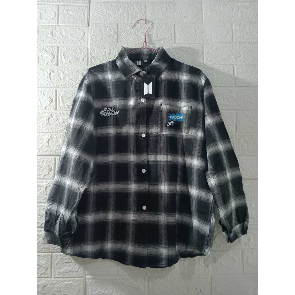 Kemeja Run seok jin 2025 tour BTS