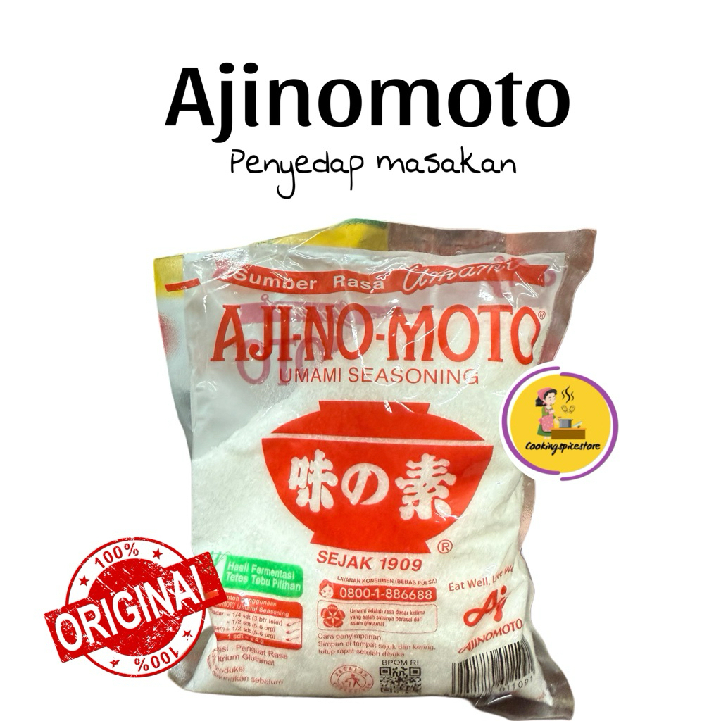 

AJINOMOTO Micin / Penyedap Rasa 250gram / 500gram / 1kg