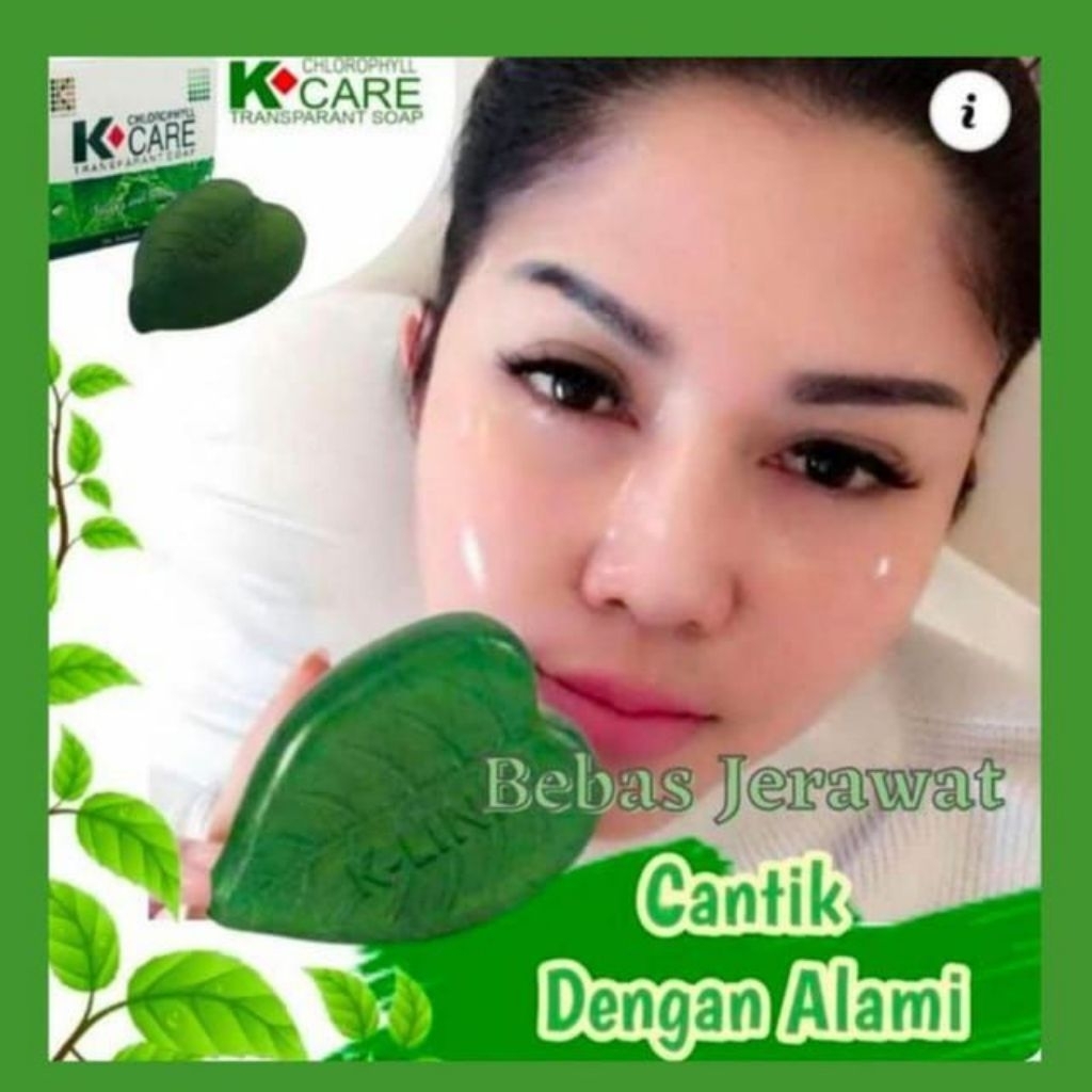K-Care Chlorophyl Transparant Soap