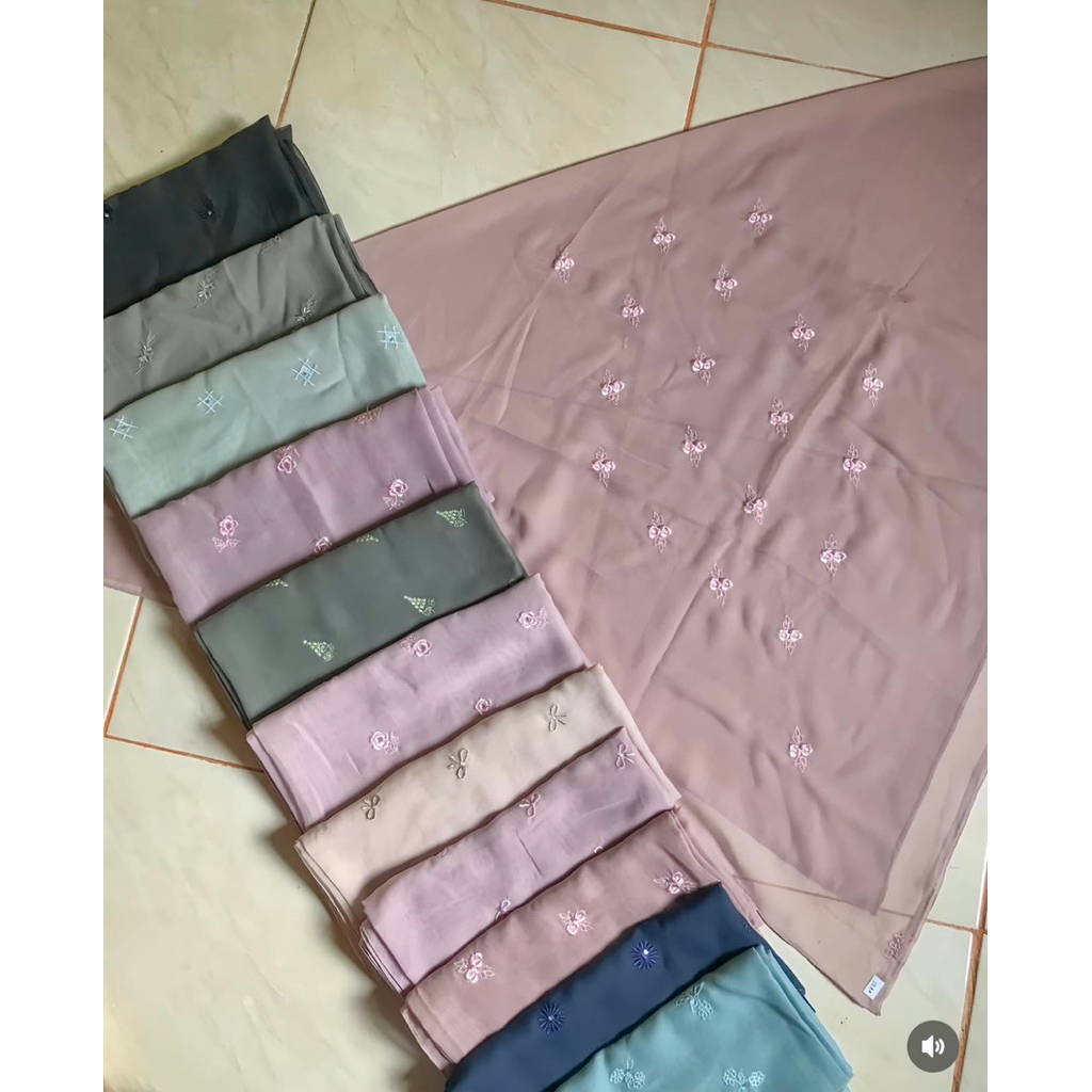 hijab bordir ala na pocut