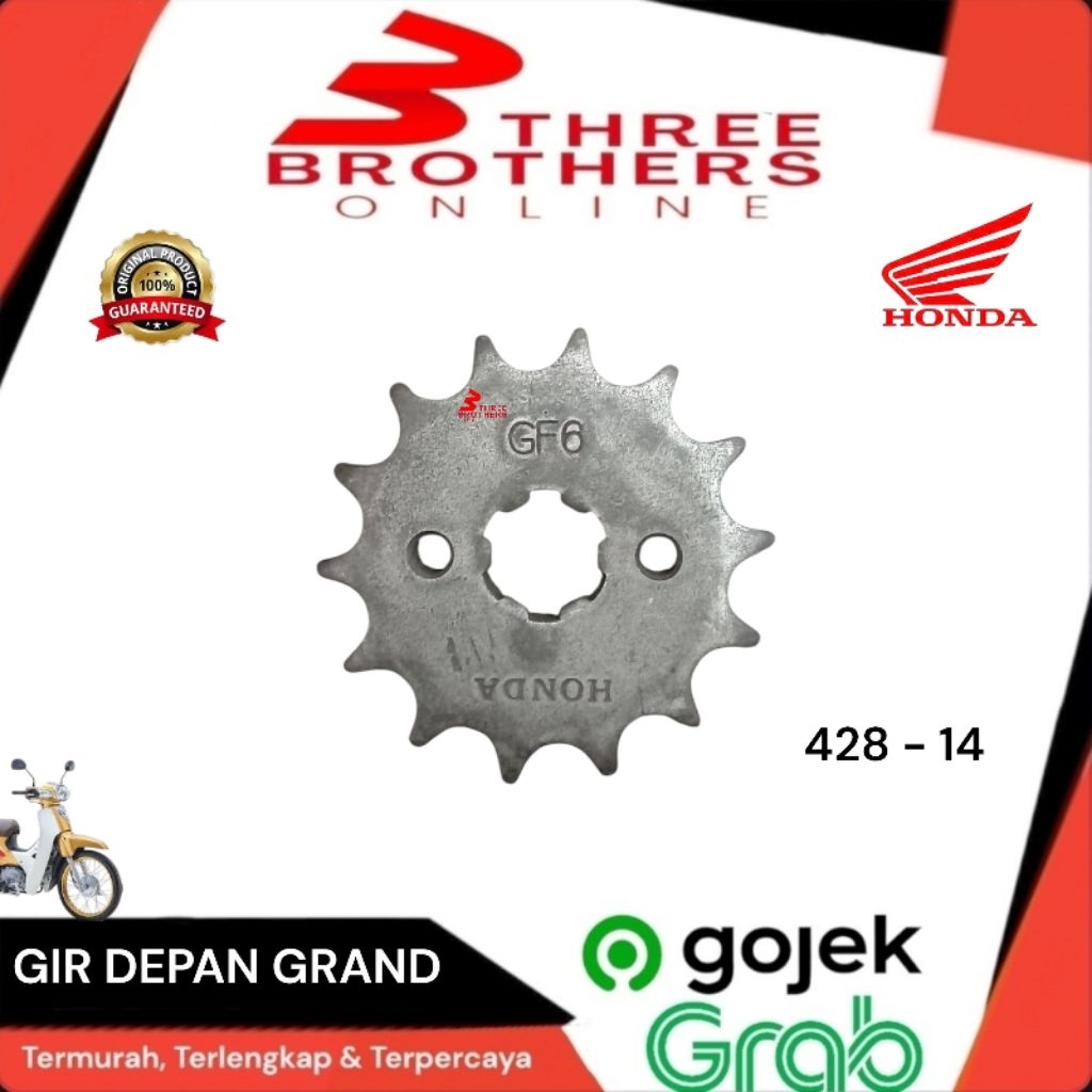 Gir gear depan grand 14 428 original