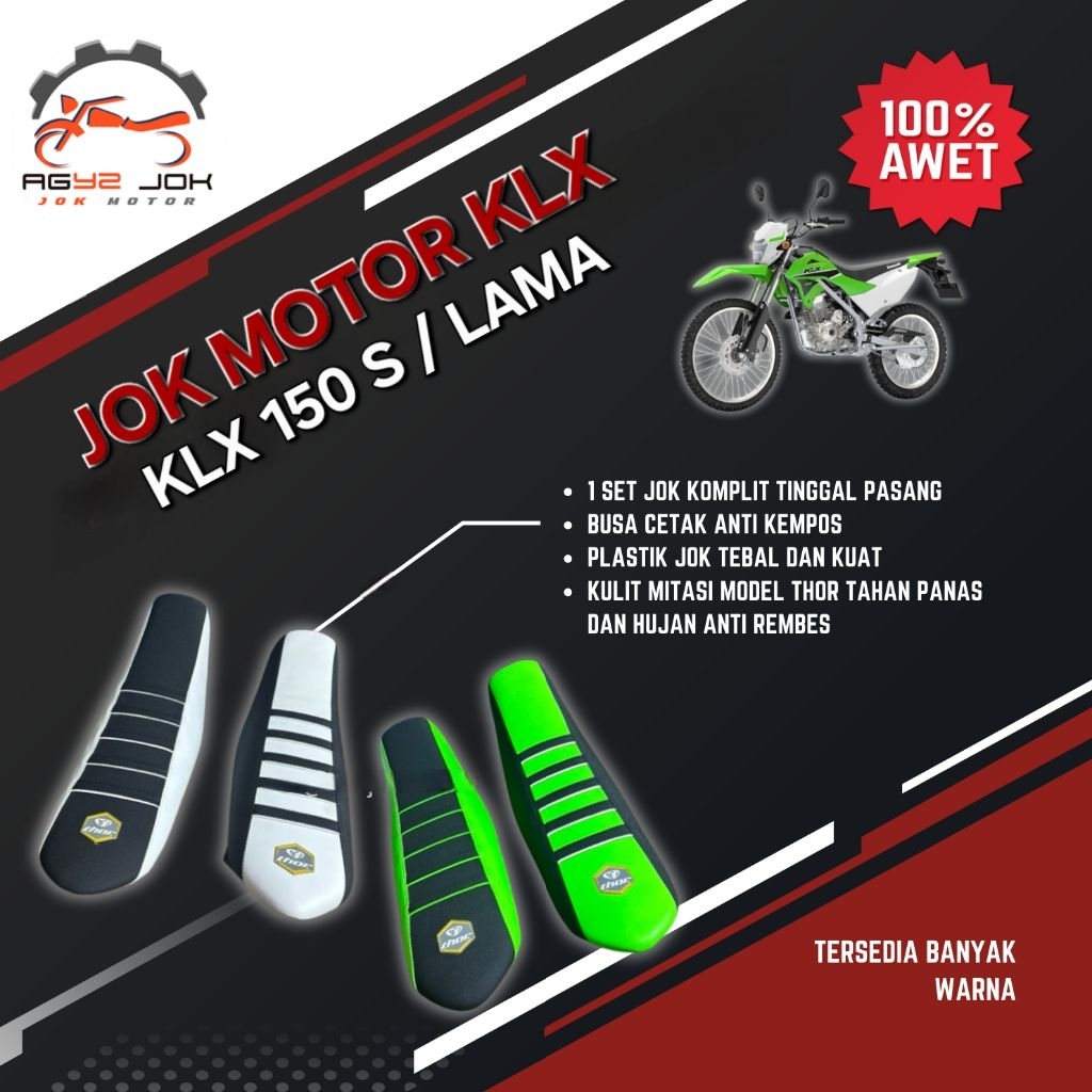 Jok trail klx 150 lama jok trail klx 150s / klx 150l 2009-2014