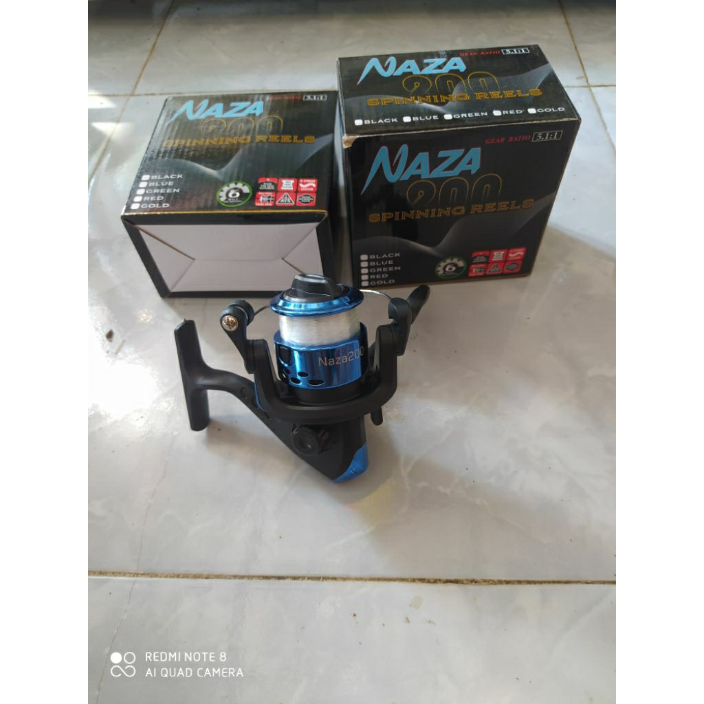 rell pancing murah spining NASA 200 ( free senar)