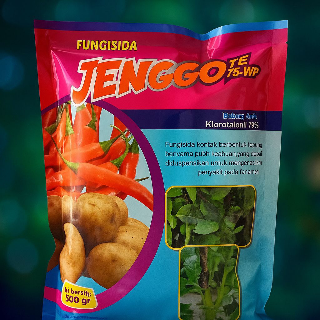 fungisida bahan aktif Klorotalonil jenggo 75wp