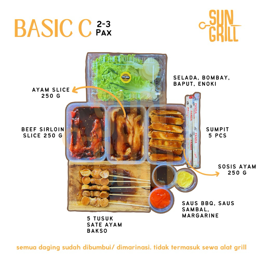 

Basic C Paket Daging Bbq Siap Grill