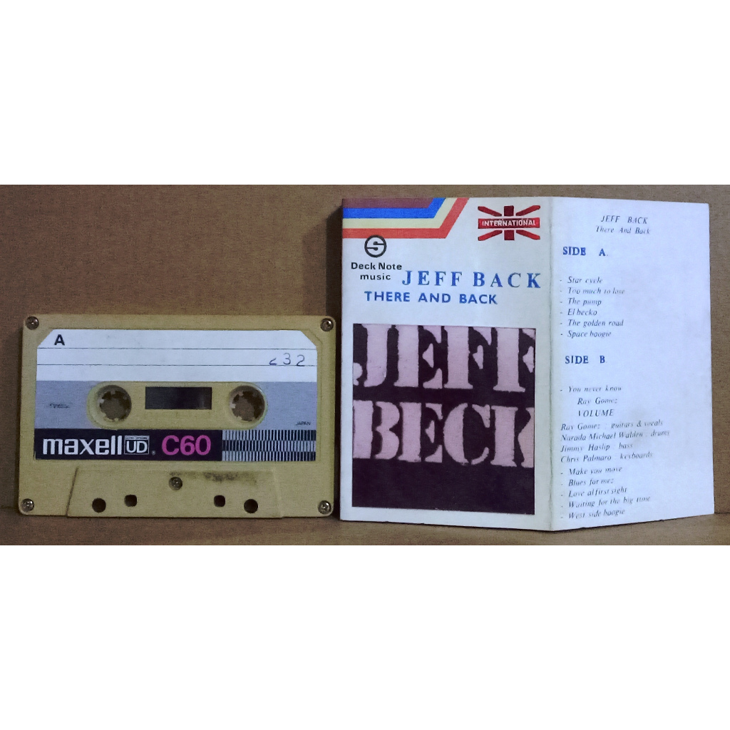 JEFF BECK - THERE AND BACK - Kaset
