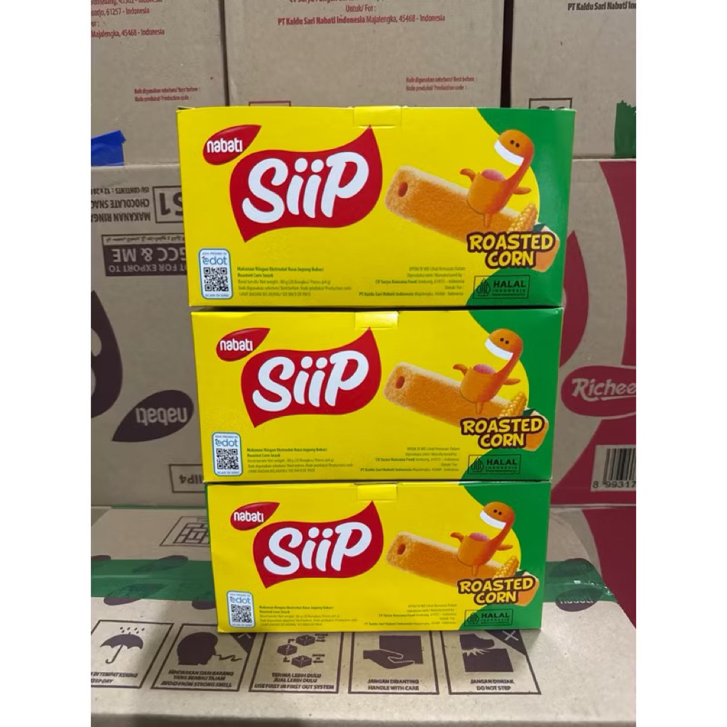 

SIIP Nabati Richoco, Roasted Corn 1 dus isi 20 pcs