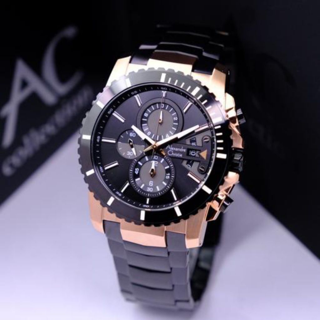 JAM TANGAN PRIA ALEXANDRE CHRISTIE AC 6455 AC 6455 ORIGINAL