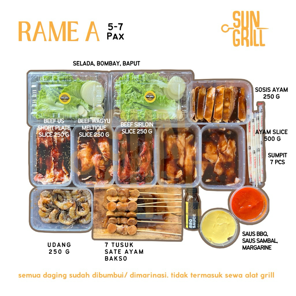 

Rame A Paket Daging Bbq Siap Grill