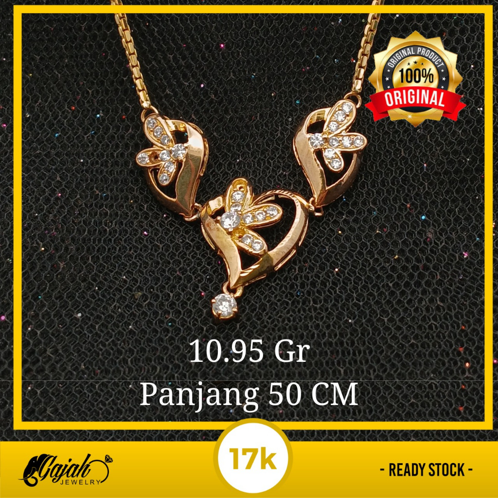 Kalung Emas 17K -  10.95 Gram  7593