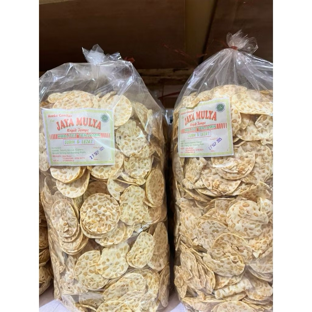 

kripik tempe sagu 250gr 500gr 1 kg