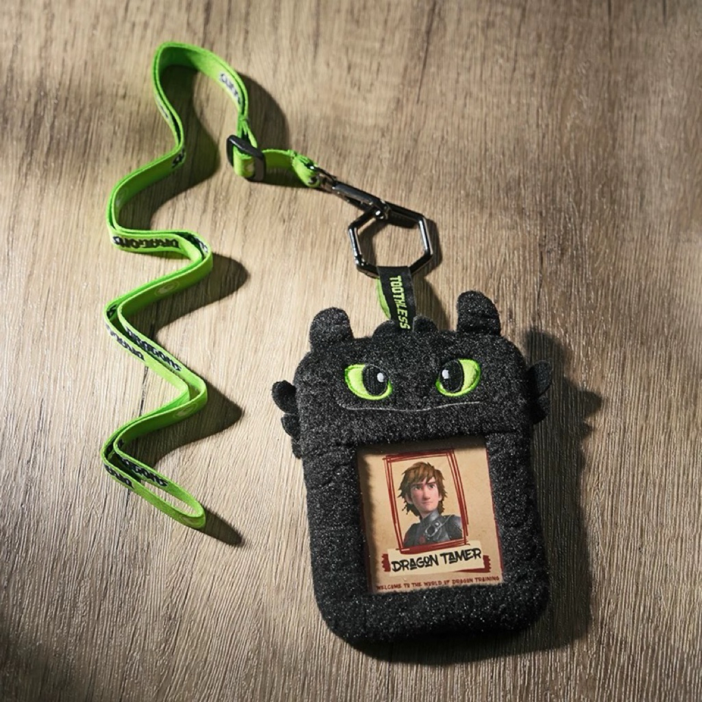 

PO Toothless Dragon card Lanyard