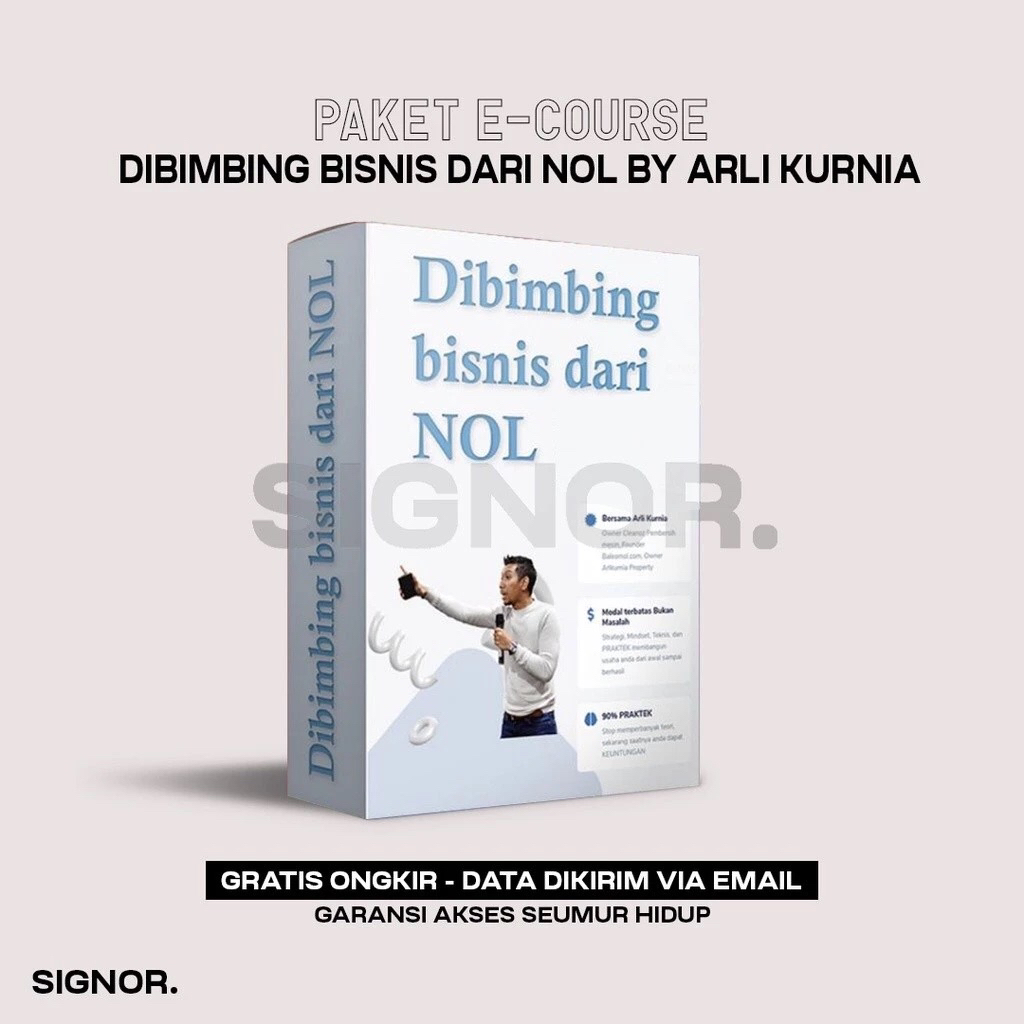 MULAI BISNIS - DI BIMBING BISNIS DARI NOL BY ARLI KURNIA