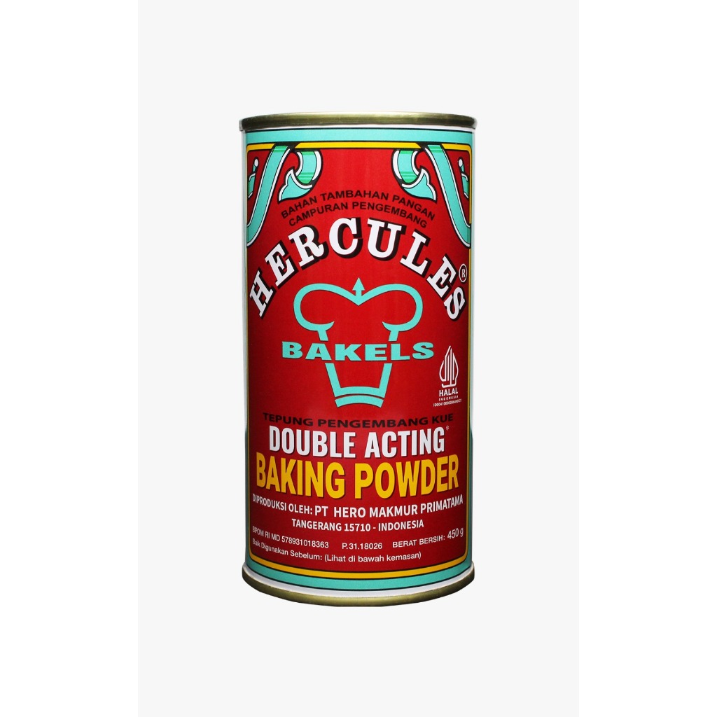 

Baking Powder Hercules 450gram Hercules !-