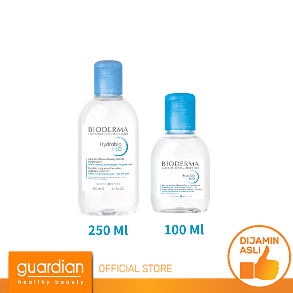 Bioderma Hydrabio H2O  - Micellar Water untuk Kulit Dehidrasi / Kering dan Sensitif