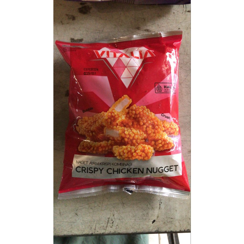 

VITALIA CRISPY CHICKEN NUGGET 500GR