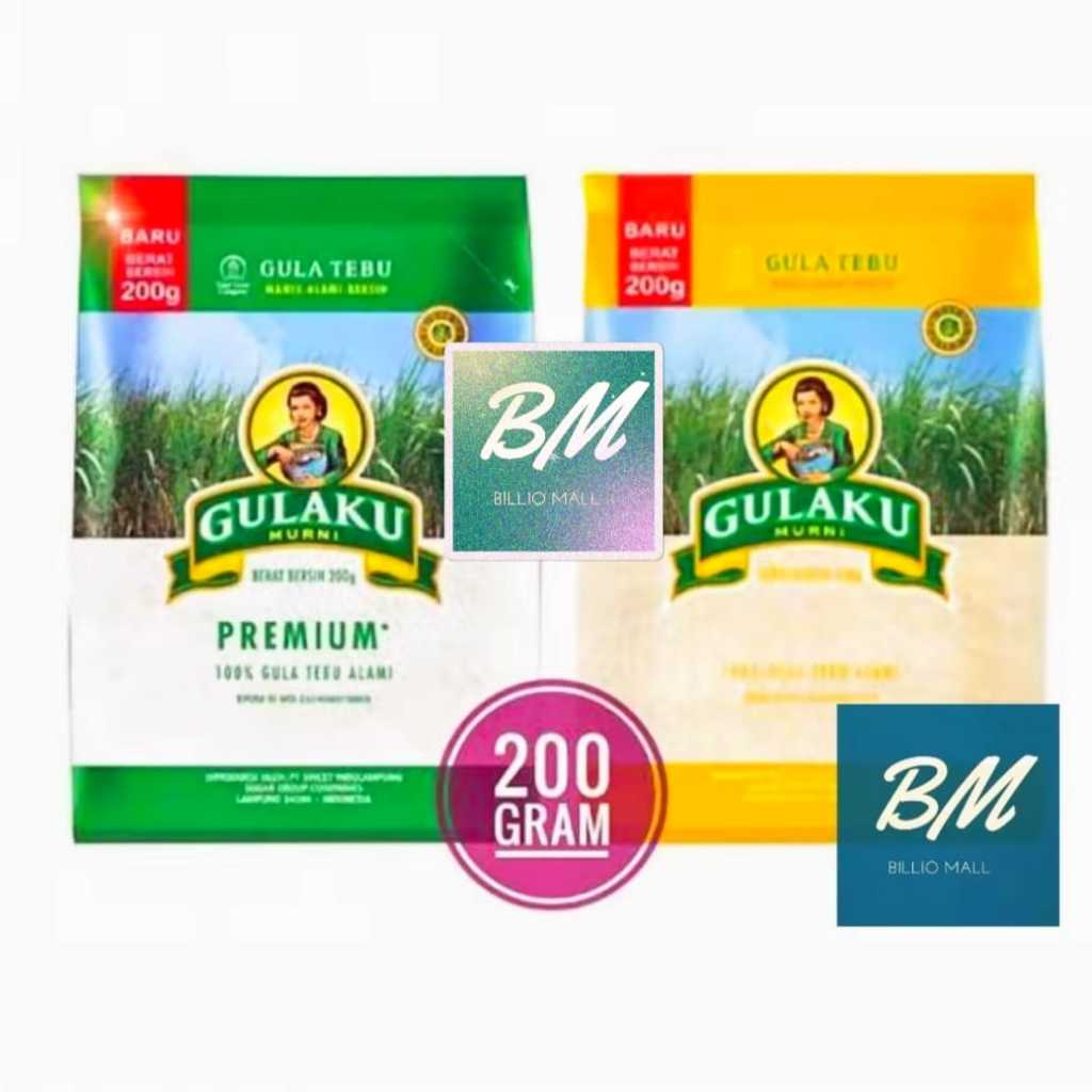 

Gulaku 200 gr Gula Pasir Tebu Premium