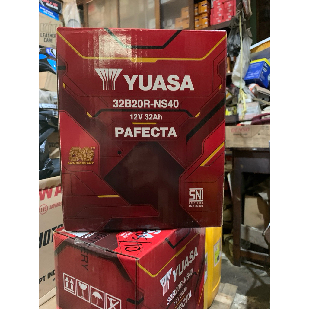 Aki yuasa NS40 100%asli