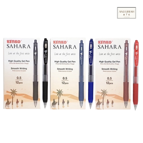 

Pulpen Gel Kenko Sahara 0.5 mm
