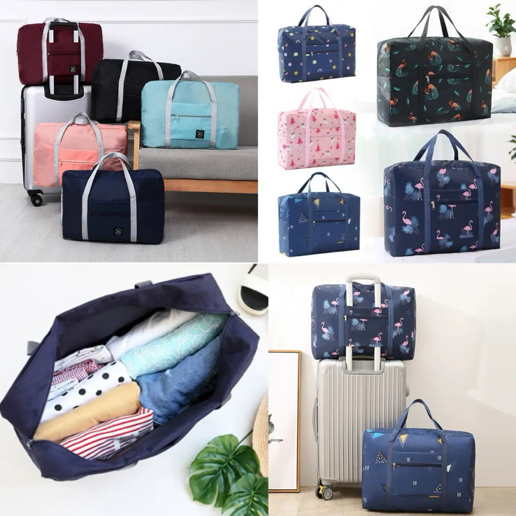 Tas Travel Lipat Besar Water Proof Tas Koper  Foldable Travel BAG Koper