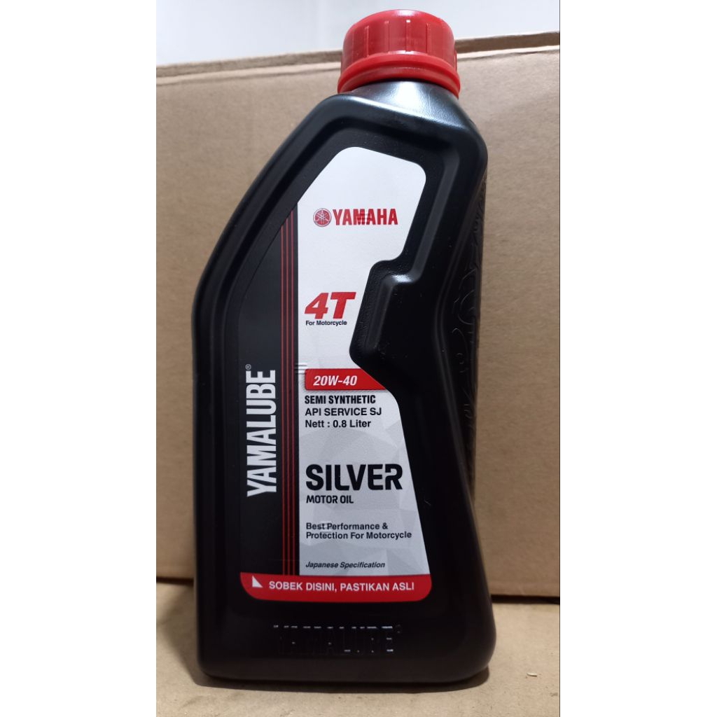 OLI YAMAHA YAMALUBE SILVER 20W-40 0,8L 100% ASLI