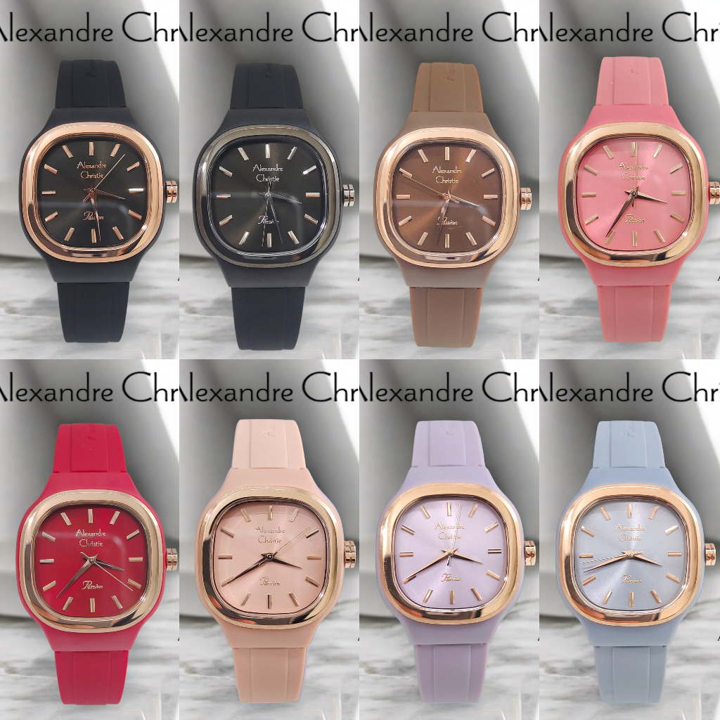 Jam Wanita Alexandre Christie AC2B77 AC 2B77 Original Garansi Resmi Alexander Christie