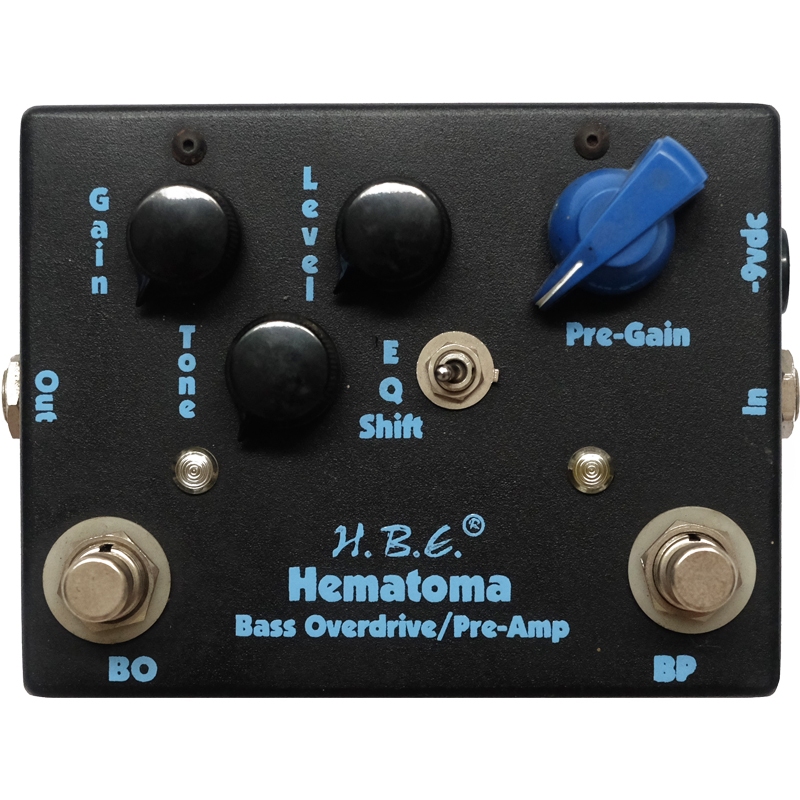Gitar Bass Efek Home Brew Electronic HEMATOMA Bass Overdrive / Pre-Amp