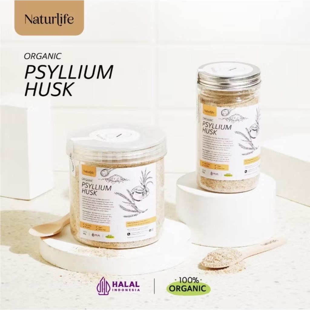 

ORGANIC PSYLLIUM HUSK NATURLIFE