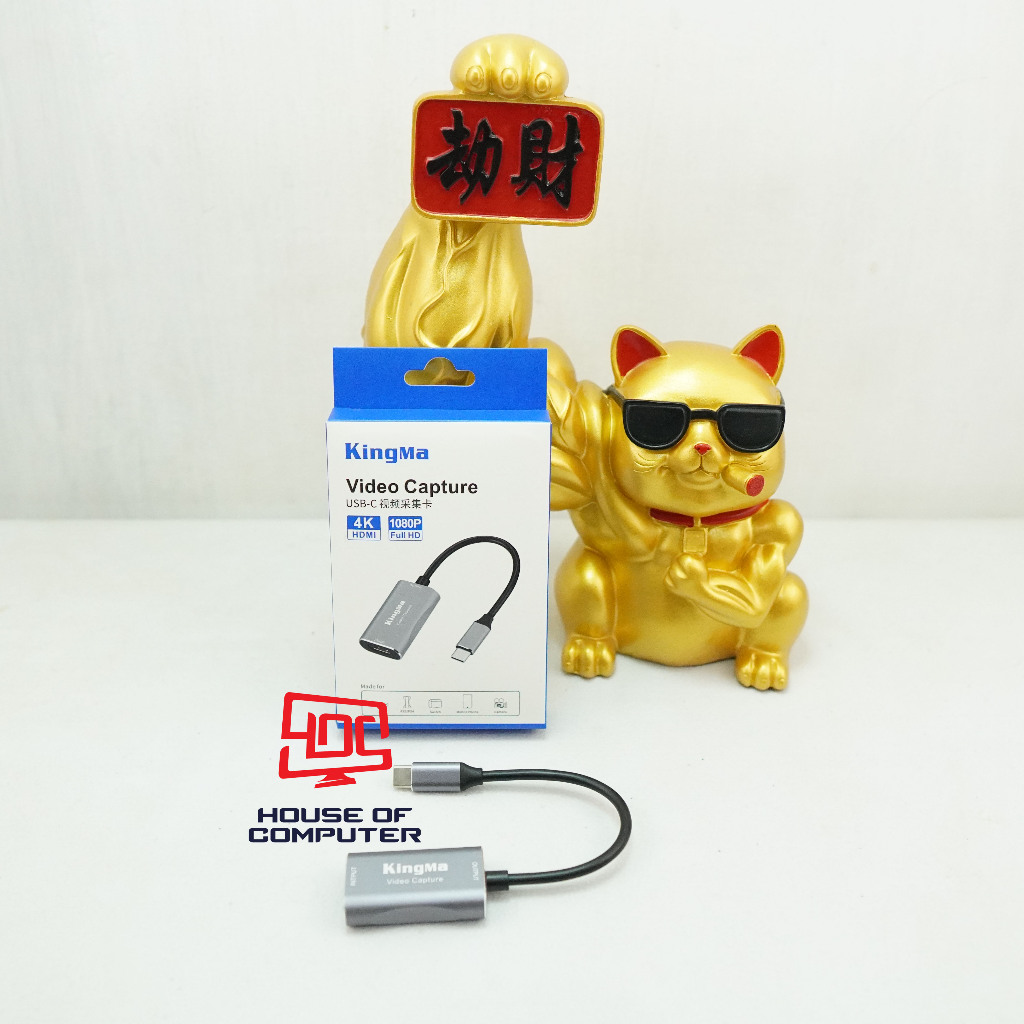 CONVERTER HDMI TO USB TIPE C 3.0 KINGMA BMU024 VIDEO CAPTURE 4K