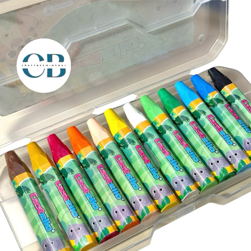 

Crayon Oil Pastel 12pcs -per box