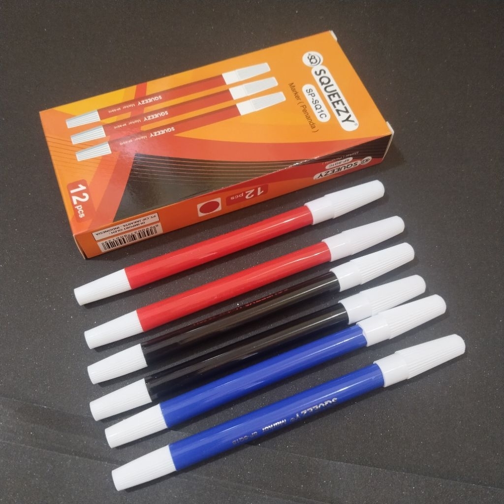 

1 Pcs Spidol Kecil Squeezy ( 3 Pilihan Warna)