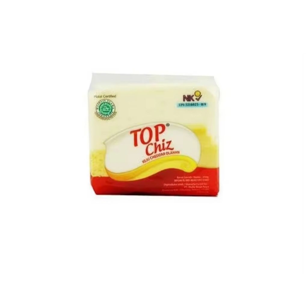 

Keju Cheddar TopChiz 250gr | Keju Cheddar by Prochiz