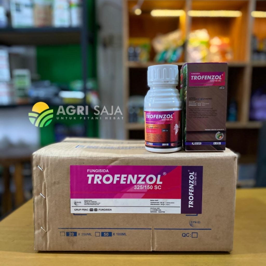Fungisida TROFENZOL 475SC 250ML [ 1 BOX : isi 20BTL ] Dosis Tinggi Penghancur Busuk Batang Busuk Bua