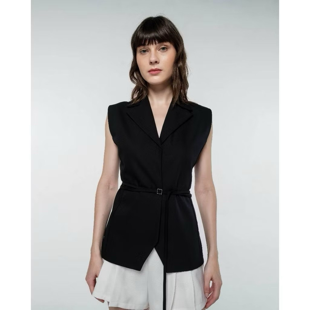 Josephine Anni Mavis Vest Black