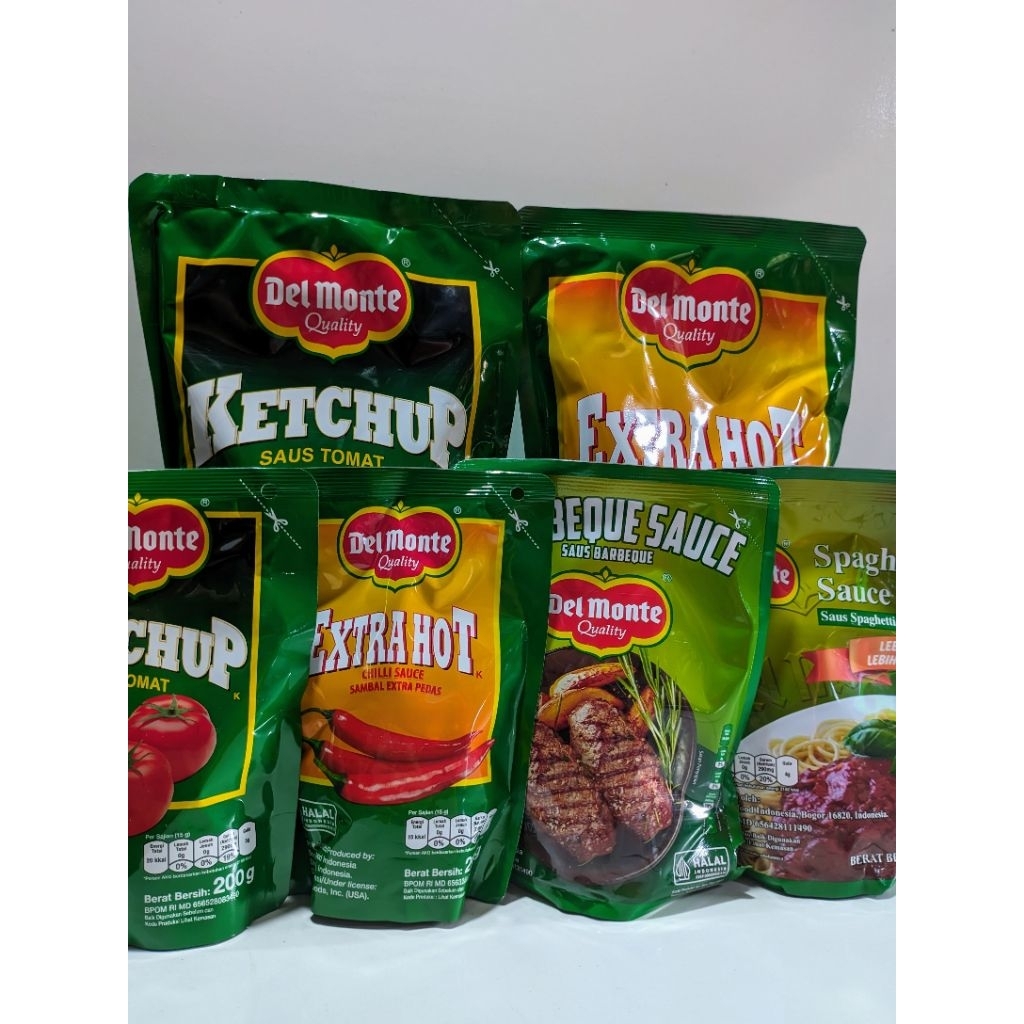 

SAMBAL DELMONTE/TOMAT DELMONTE/BBQ DELMONTE/SPAGETI DELMONTE