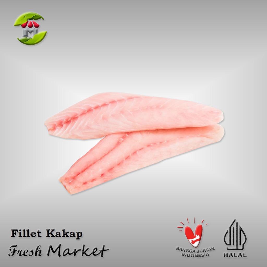 

[DEPOK] Fillet Kakap Putih Tanpa Kulit Pack 450gr - 500gr