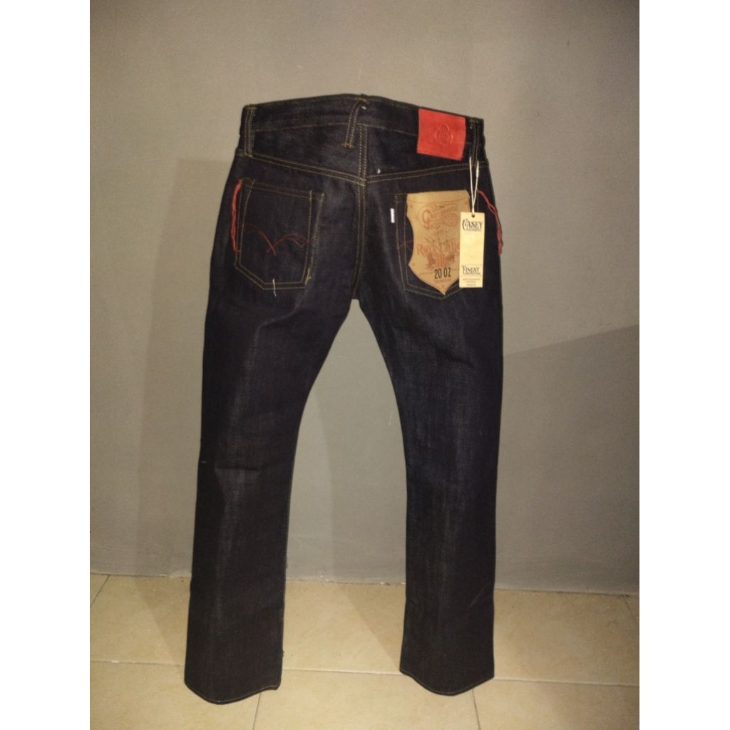 caseyjeans denim 20oz selvedge original sz 32 ( sudah di insoak )
