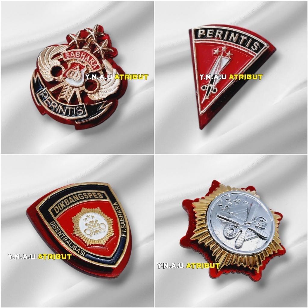 ATRIBUT POLRI / PIN RODA SABHARA POLRI