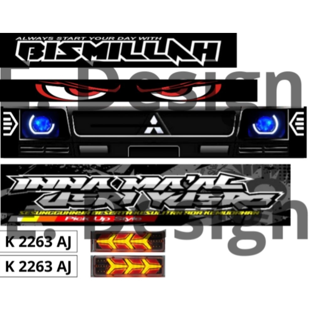 Stiker miniatur l300 [ F ]