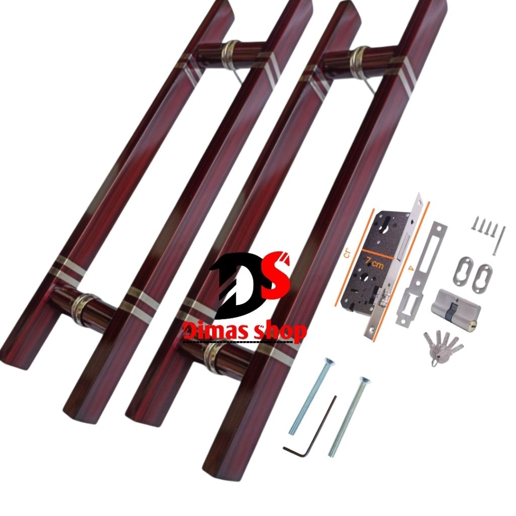 Handle pintu cincin baut tembus/gagang pintu rumah/gagang pintu pintu minimalis