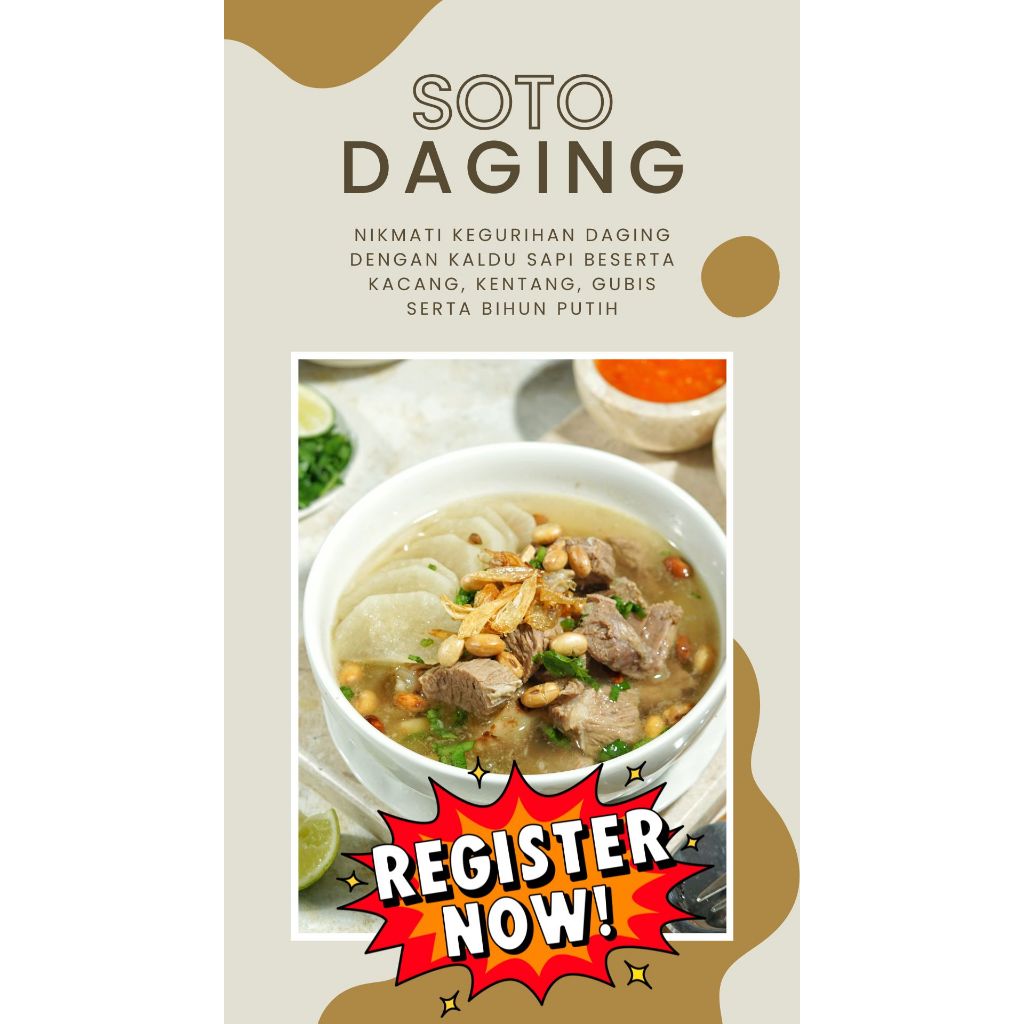 

Kemitraan/ Paket Usaha Soto Daging