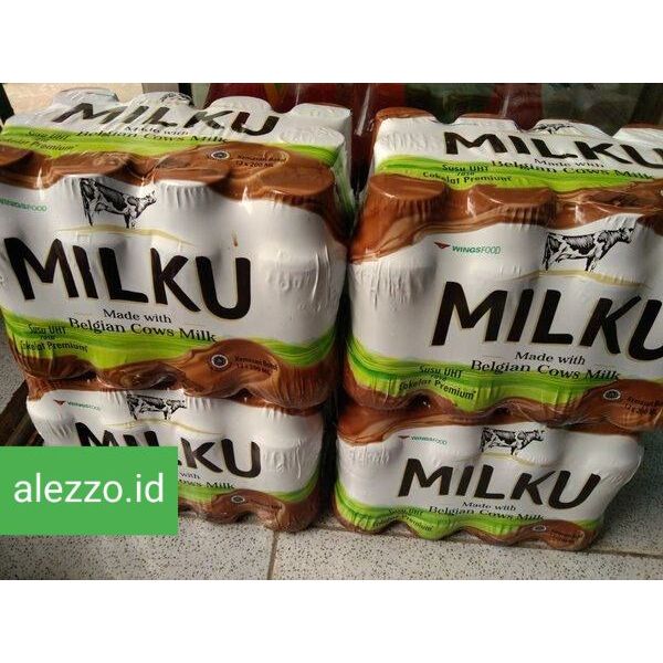 

MILKU SUSU COKLAT / Susu Milku 1 karton isi 12