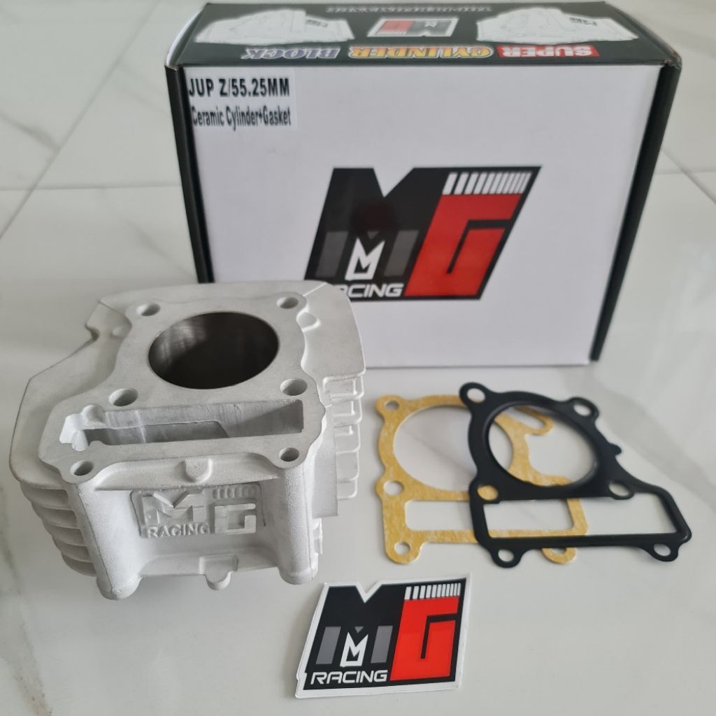 BLOK ONLY YAMAHA JUPITER Z 55.25  KERAMIK MG RACING BLOK ONLY 55.25 KERAMIK JUPITER 130CC