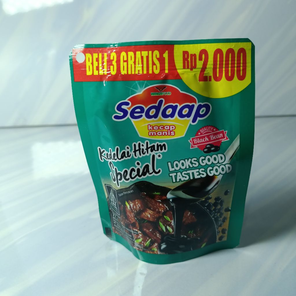 

Kecap Sedaap 77 gr - Harga Satuan tidak termasuk promo