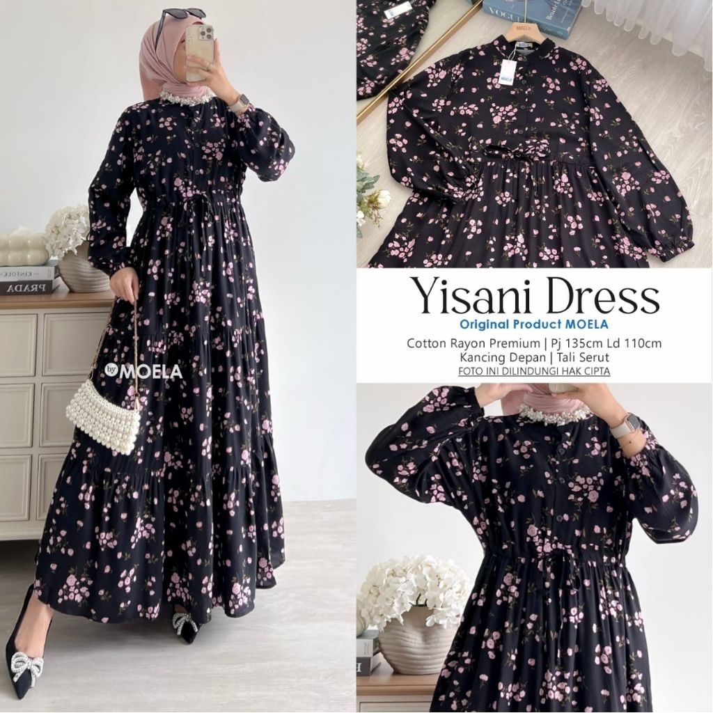 Yisani Dress By Moela || Gamis