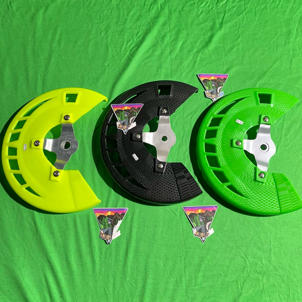 Disc Guard Depan KLX 150 Warna Variasi Carbon