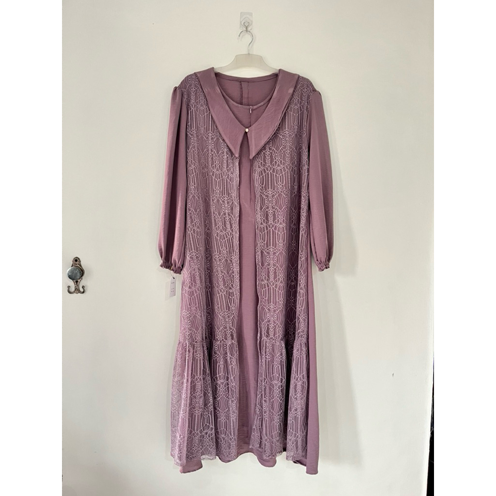 DRESS BROKAT - Soft purple