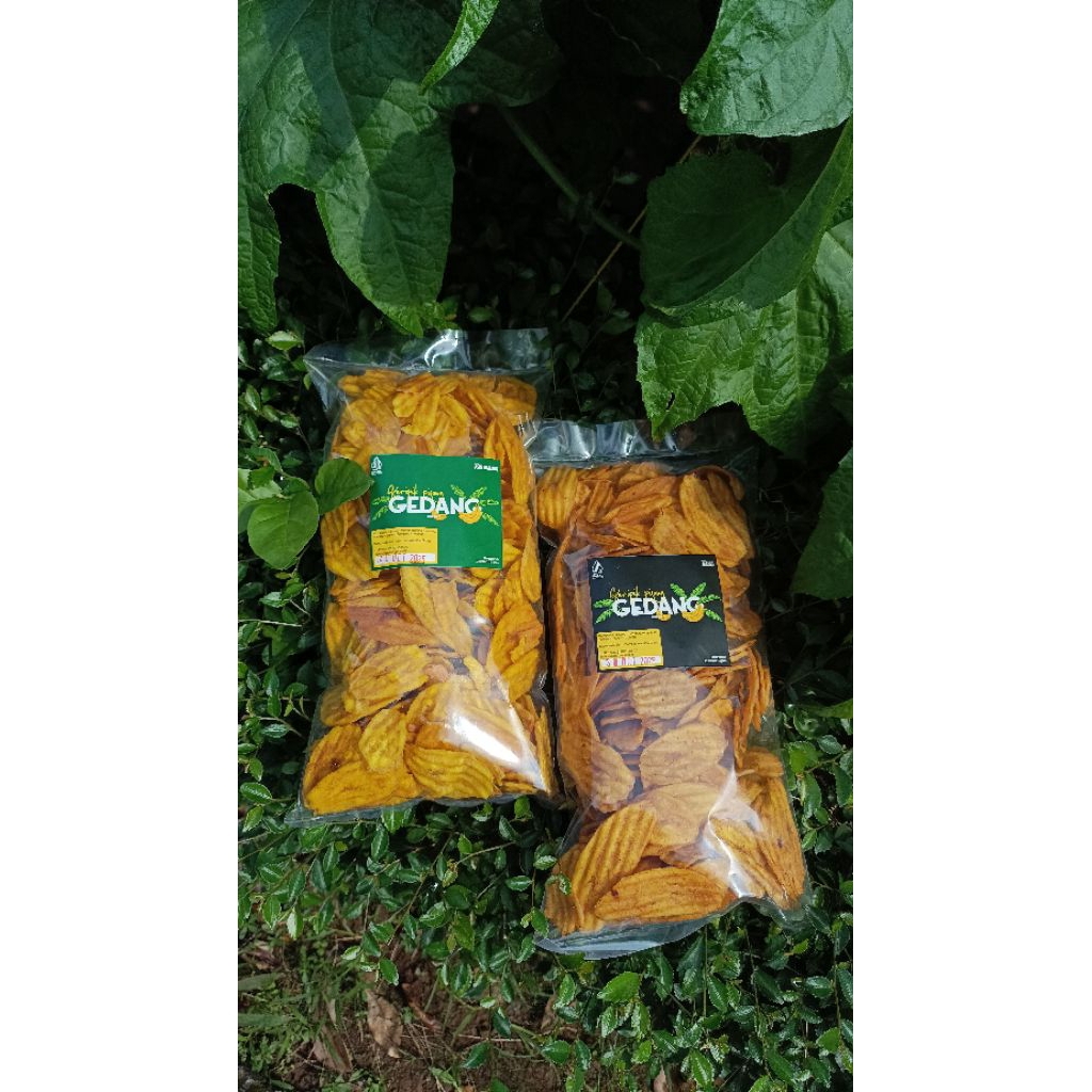 

Keripik Pisang Asin Bawang, keripik SUMBER MANDIRI, banana chips 1kg