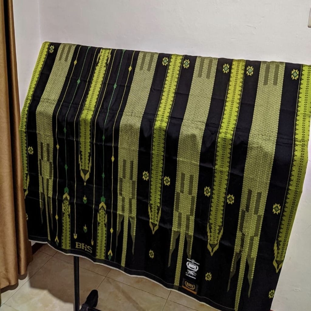 Sarung BHS Spunsilk SGF Gold Full Sutra Lawas Jahit Tengah ATBM Second Limited